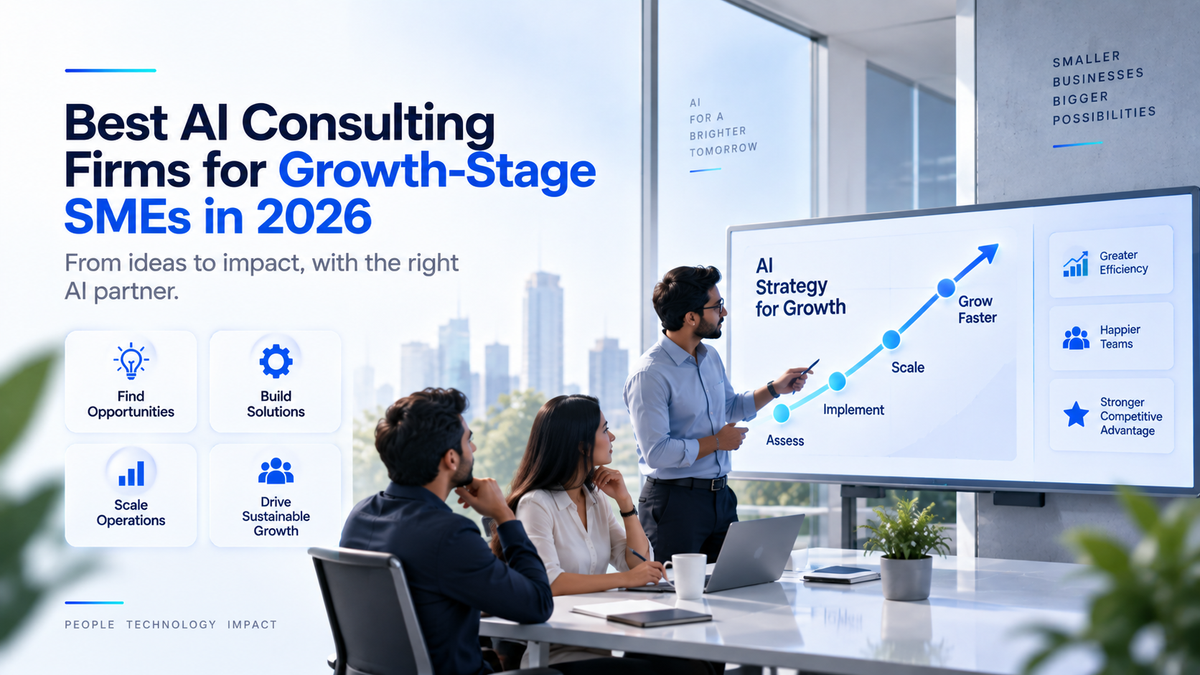 Best AI Consulting Firms for Growth-Stage SMEs in 2026